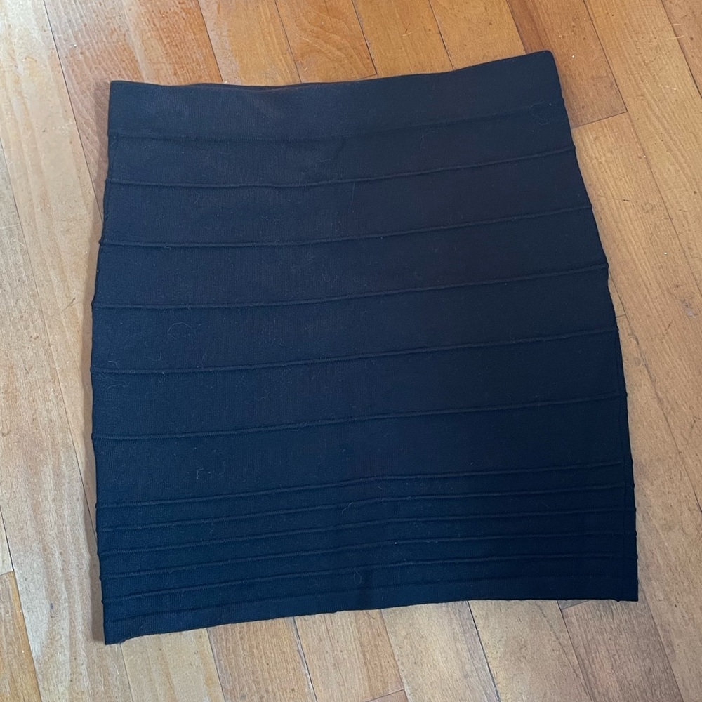 Black Bandage Skirt